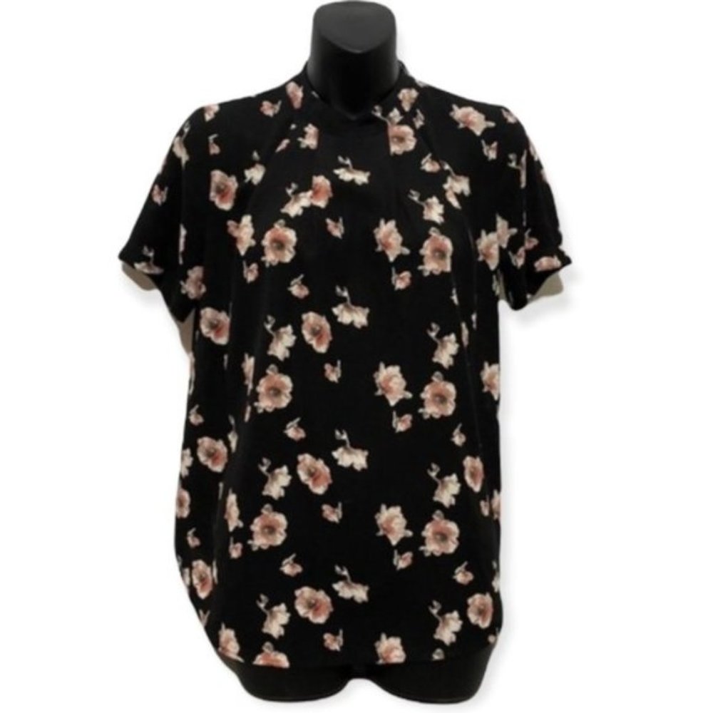 Urban Outfitters Sienna Sky Floral Loose Fit Top size small